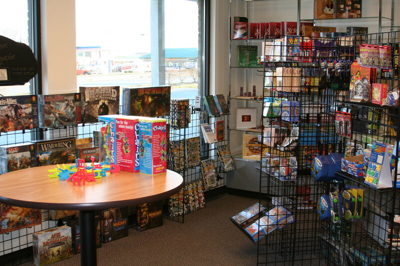 Our game store - front section